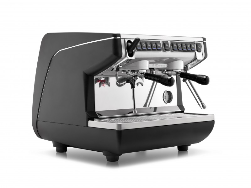 2 Group Nuova Simonelli Appia Life Espresso Machine in Black